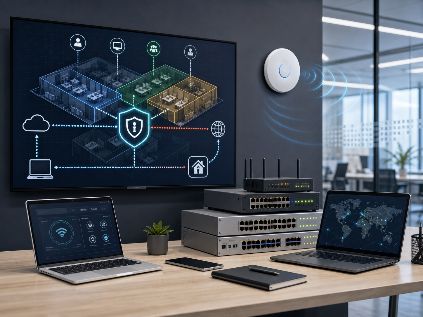 Réseau, VPN et Wi-Fi Entreprise - Maroctech Solutions